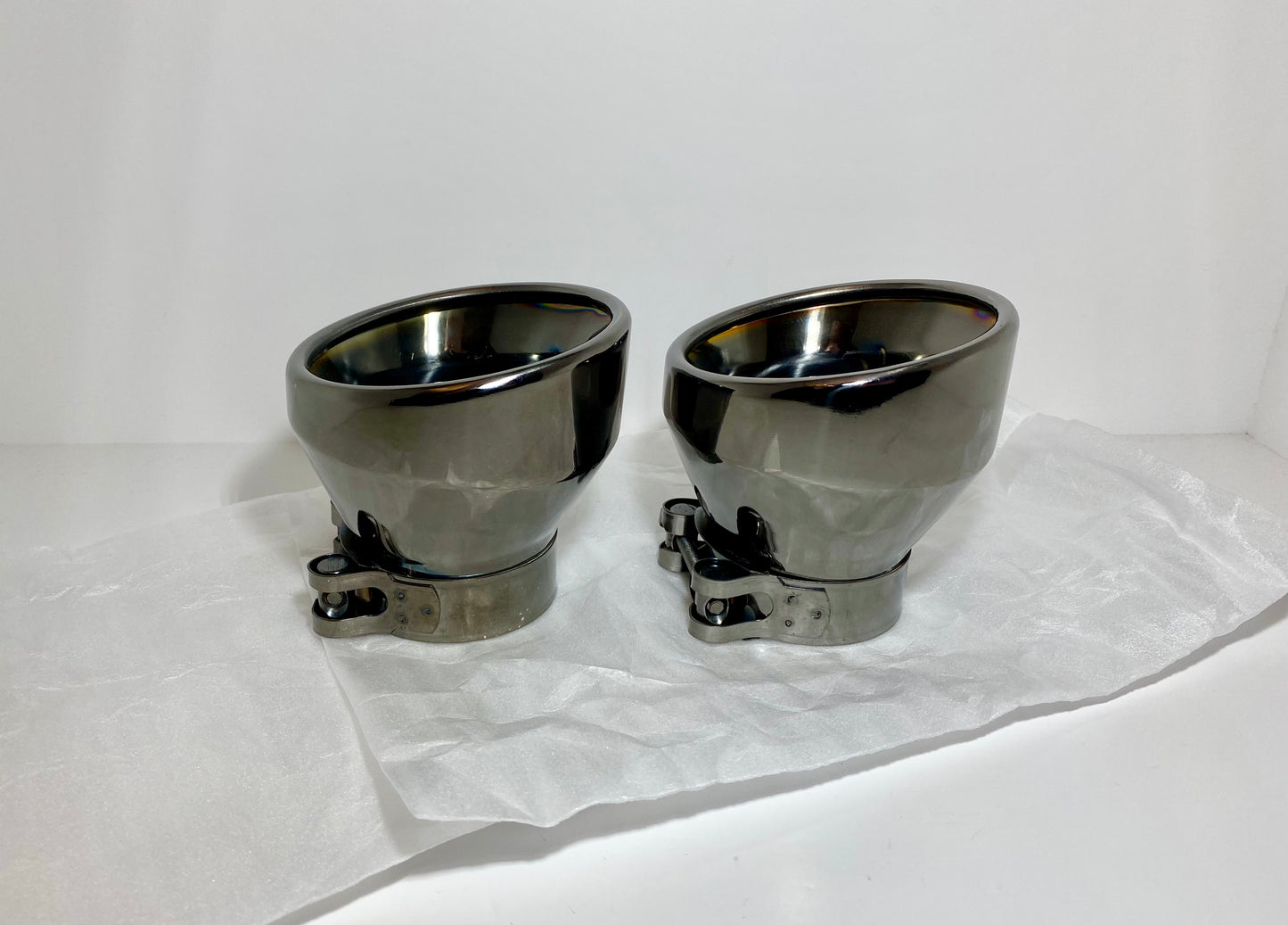 3.5” exhaust tips FOR BMW 60mm inlet