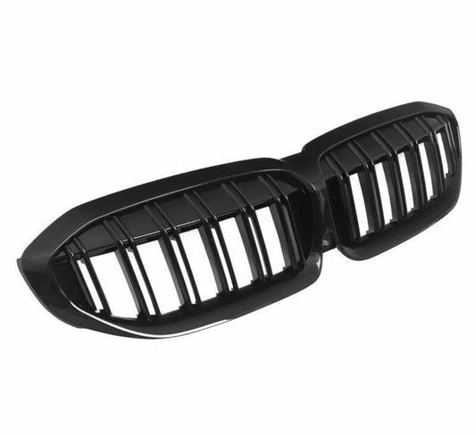 Gloss black aggressive style grills grille FOR BMW 3 series G20 G21