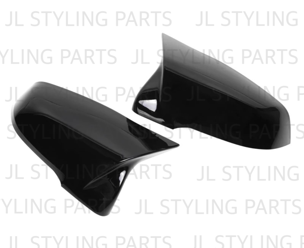 JL gloss black mirror caps FOR BMW 1, 2, 3, 4 series F20 F21 F22 F23 F30 F32 F33