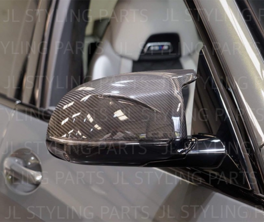 Carbon fibre mirror cap replacements FOR BMW X3M X4M X5M X6M F95 F96 F97 F98
