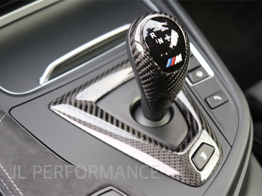 Real carbon fibre gear selector and base trims FOR BMW M2 M3 M4 F87 F80 F82 F83