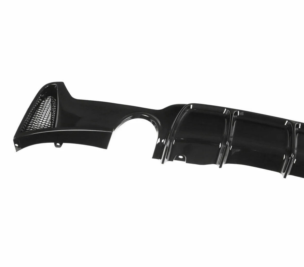 Gloss black aggressive rear diffuser FOR BMW 4 series 440i 435i F32 F33 F36 13-19