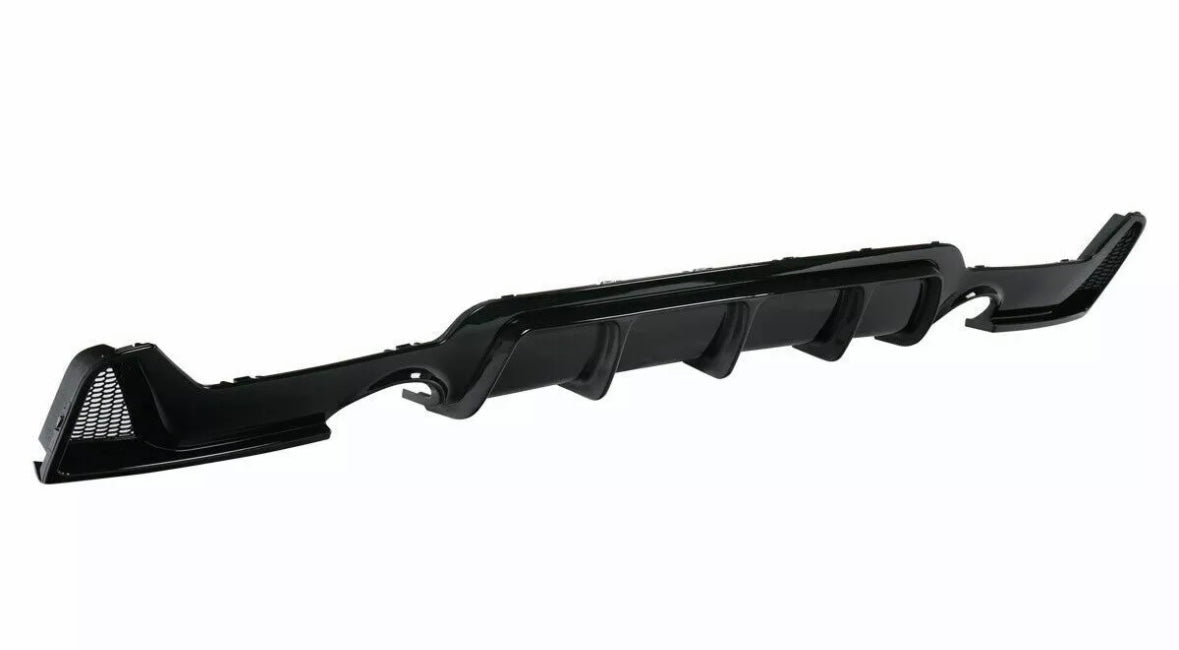 Gloss black aggressive rear diffuser FOR BMW 4 series 440i 435i F32 F33 F36 13-19